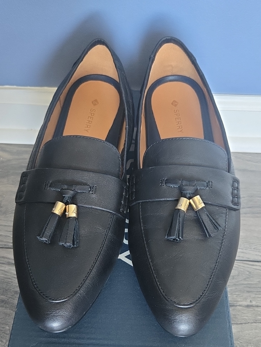 NWOT Sperry Women's Cora Loafer Black Leather
